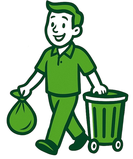Pro Waste Service Illustration